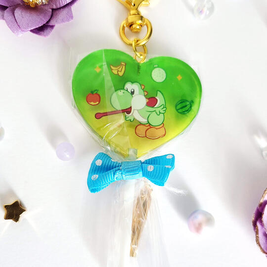 Yoshi Lollipop Charm Yoshi Lollipop Charm