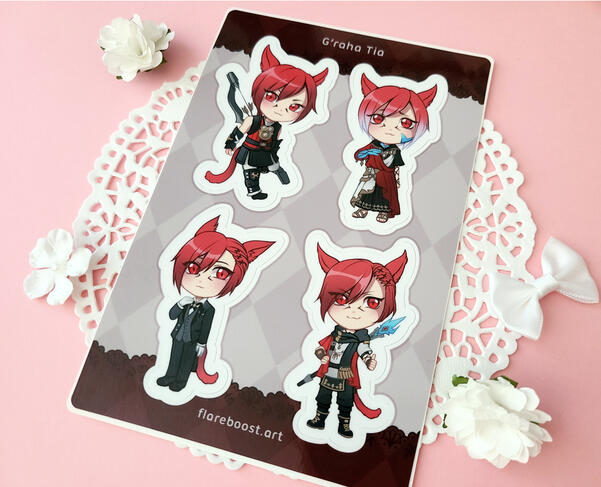 G&#39;raha Tia Sticker Sheet